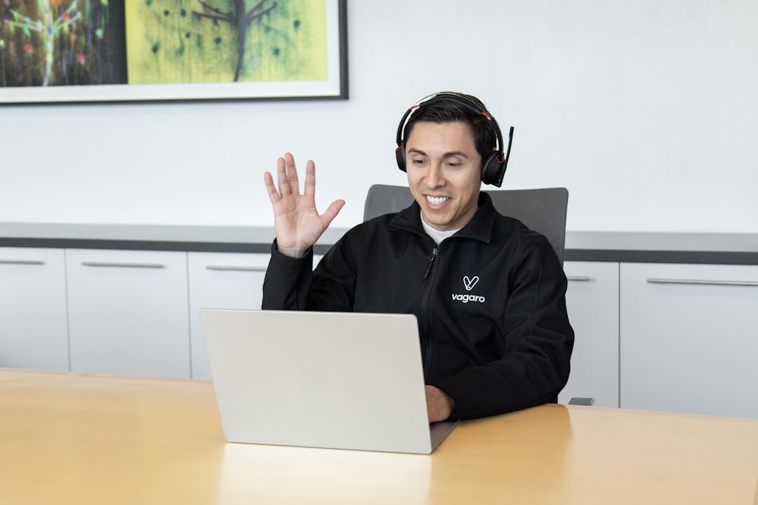 Friendly support staff member ready to help on the phone